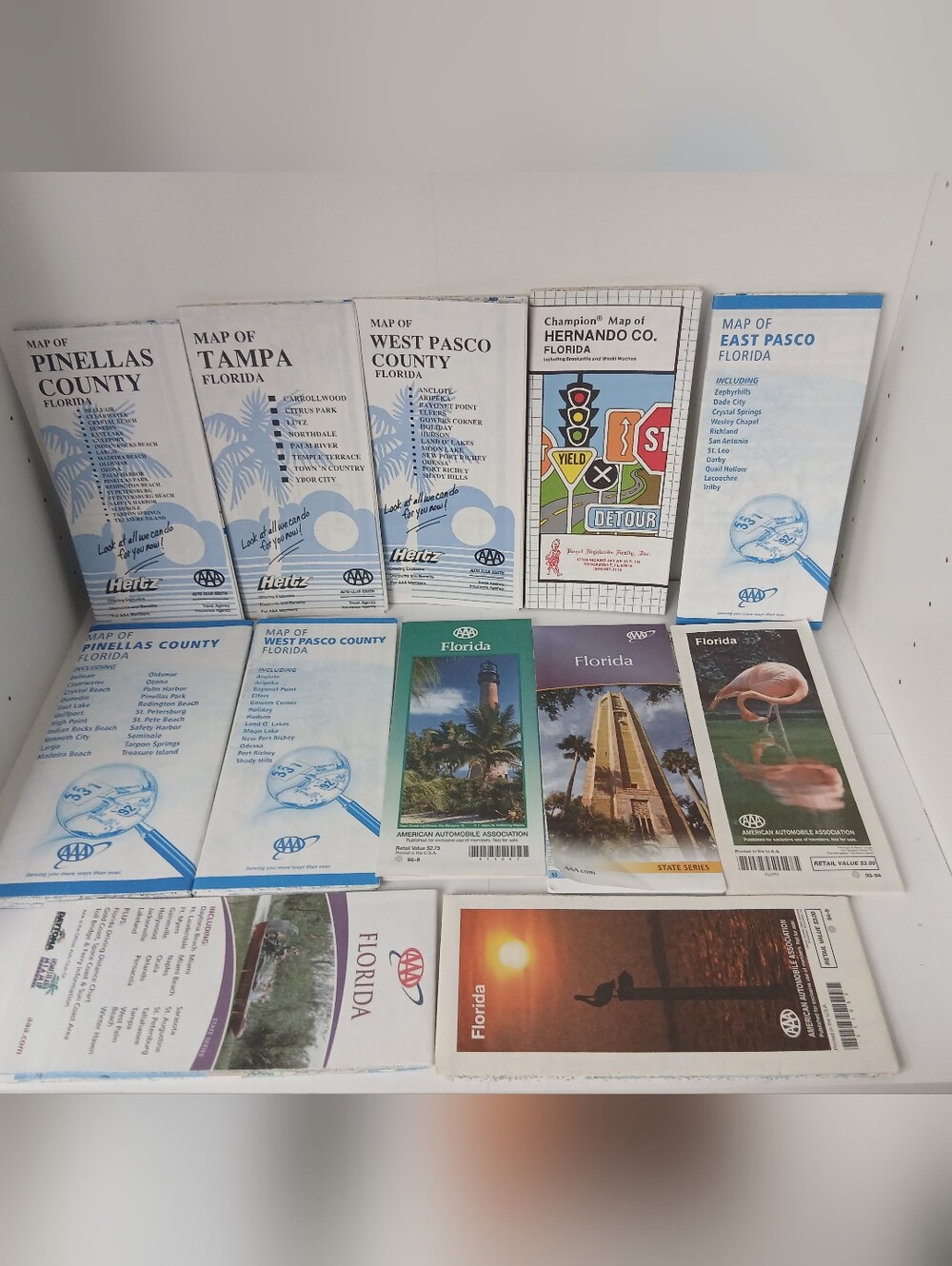 Flordia State And County Travel Maps